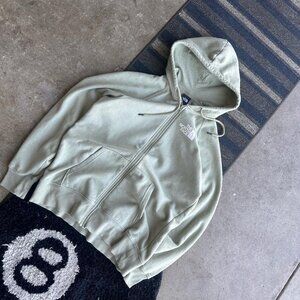 y2k the north face zip up hoodie
